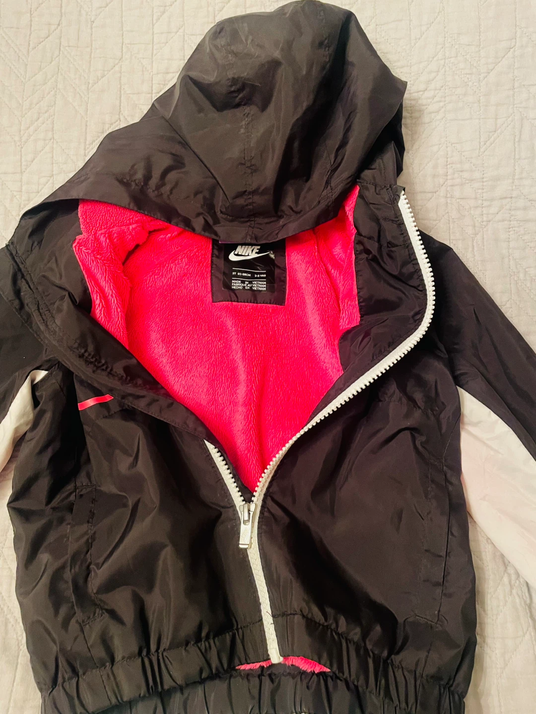 Nike Black & Pink Jacket - Girls' Size XS - photo 4