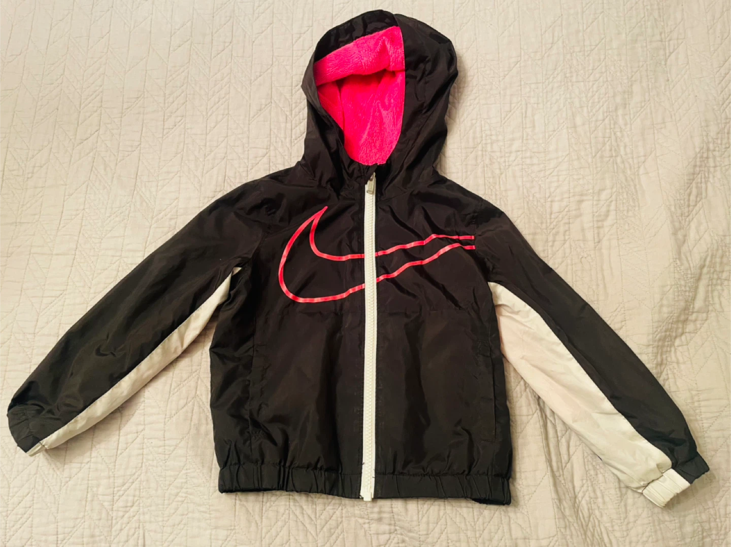Nike Black & Pink Jacket - Girls' Size XS - photo 2
