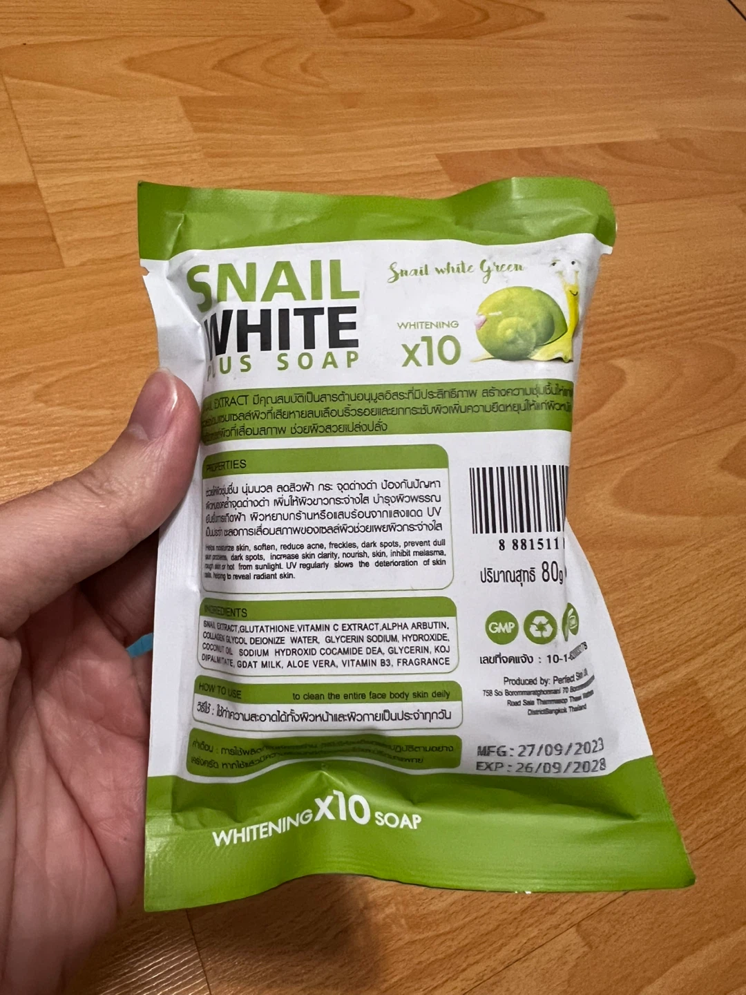 Snail White Plus Soap - photo 4