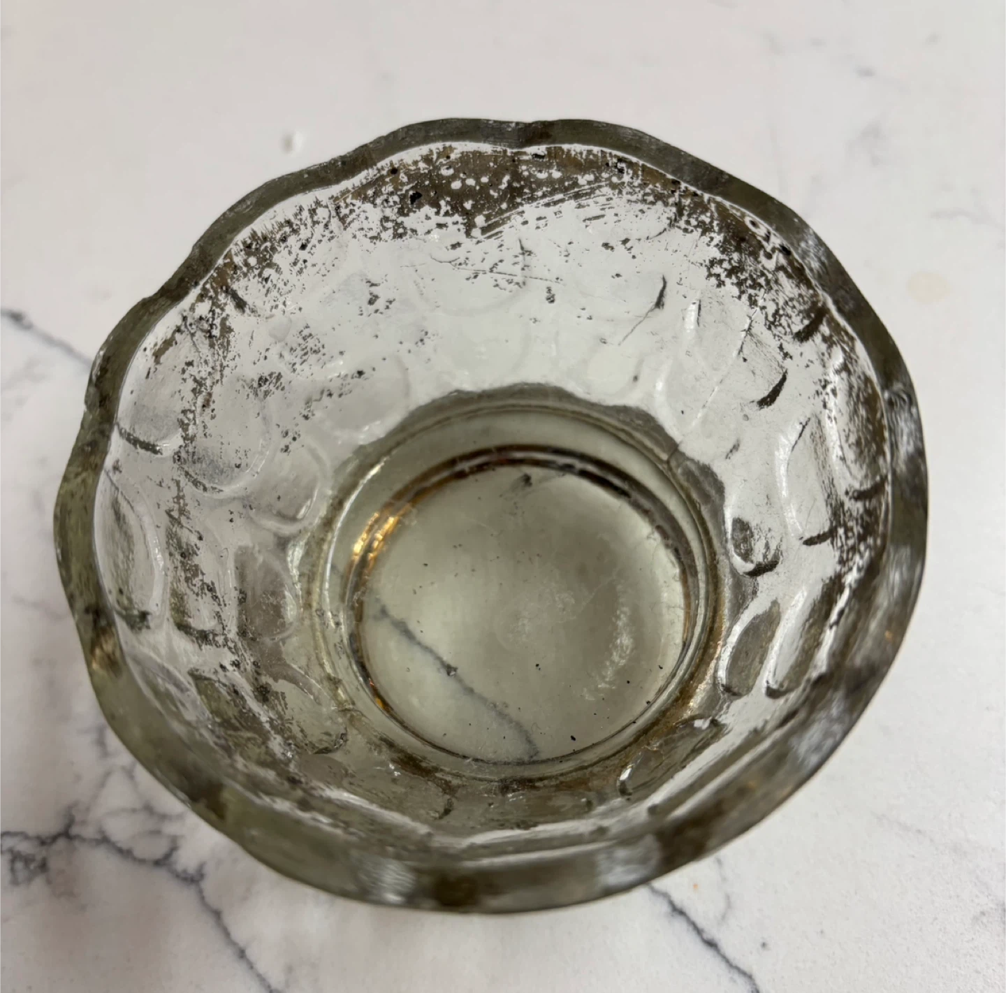 Vintage Glass Bowl or Candle Holder - photo 2
