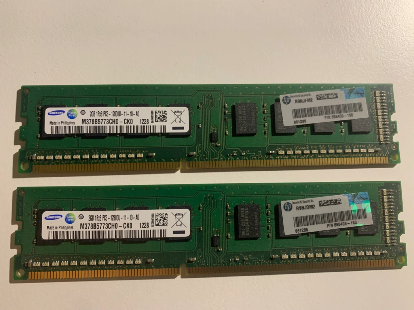 Samsung 2GB RAM Desktop DDR3 UDIMM 🧡