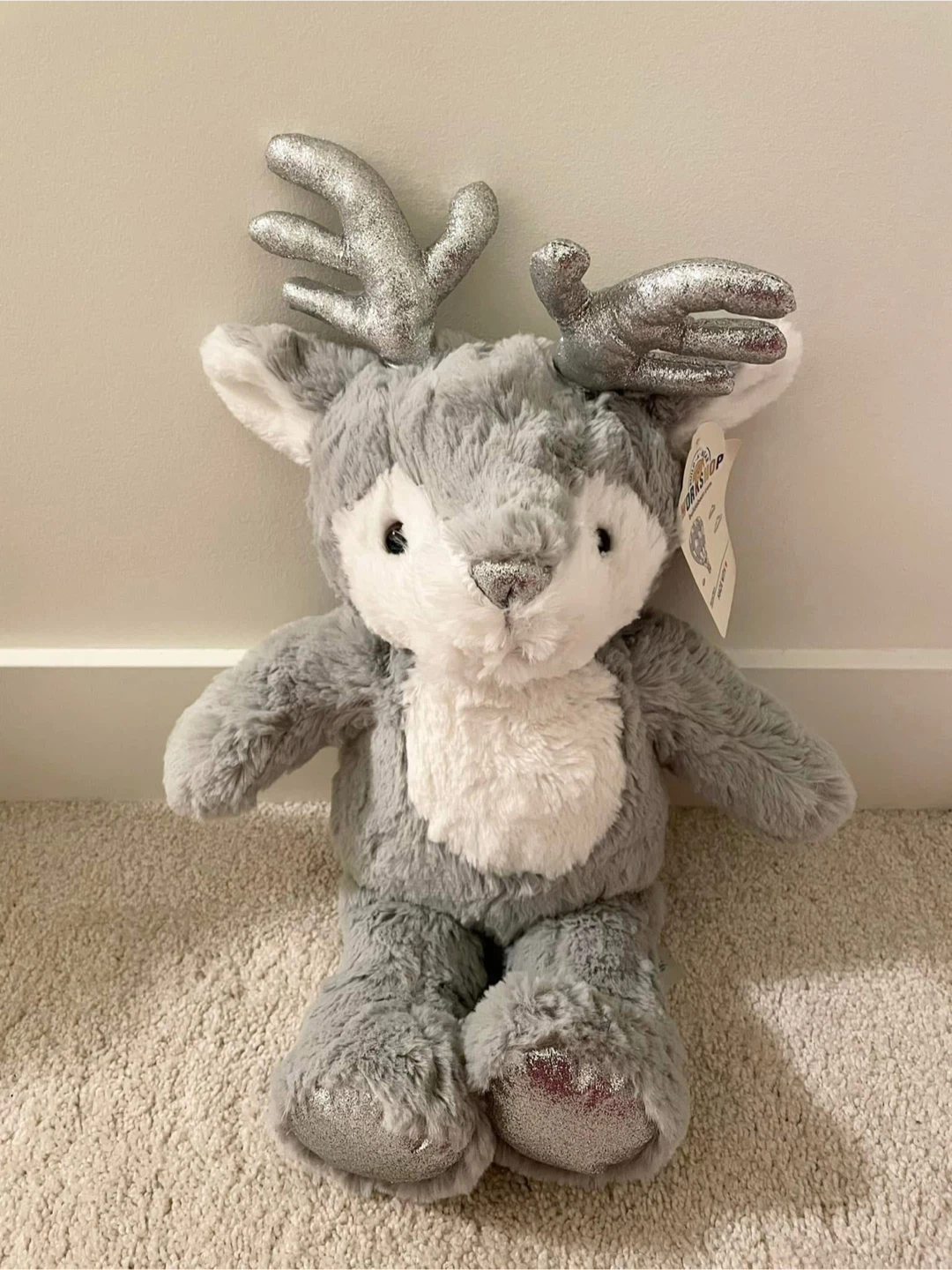 Build a Bear Silver Reindeer