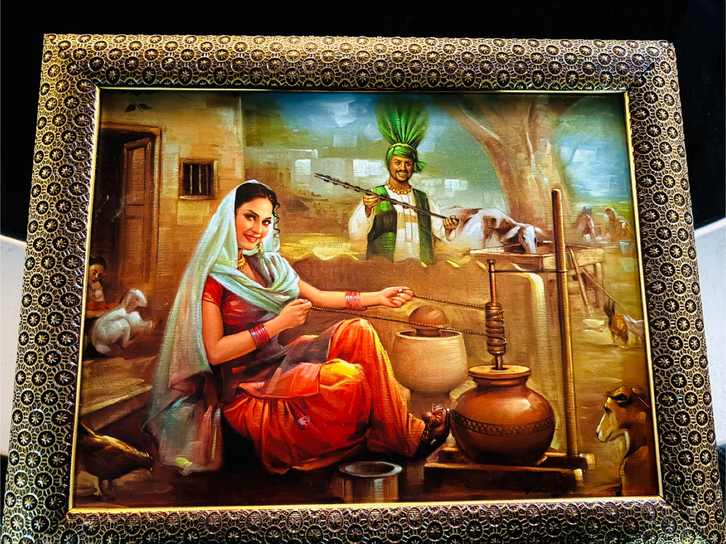 WOODEN FRAMED WALL HANGING PICTURES $50/EA - photo 2