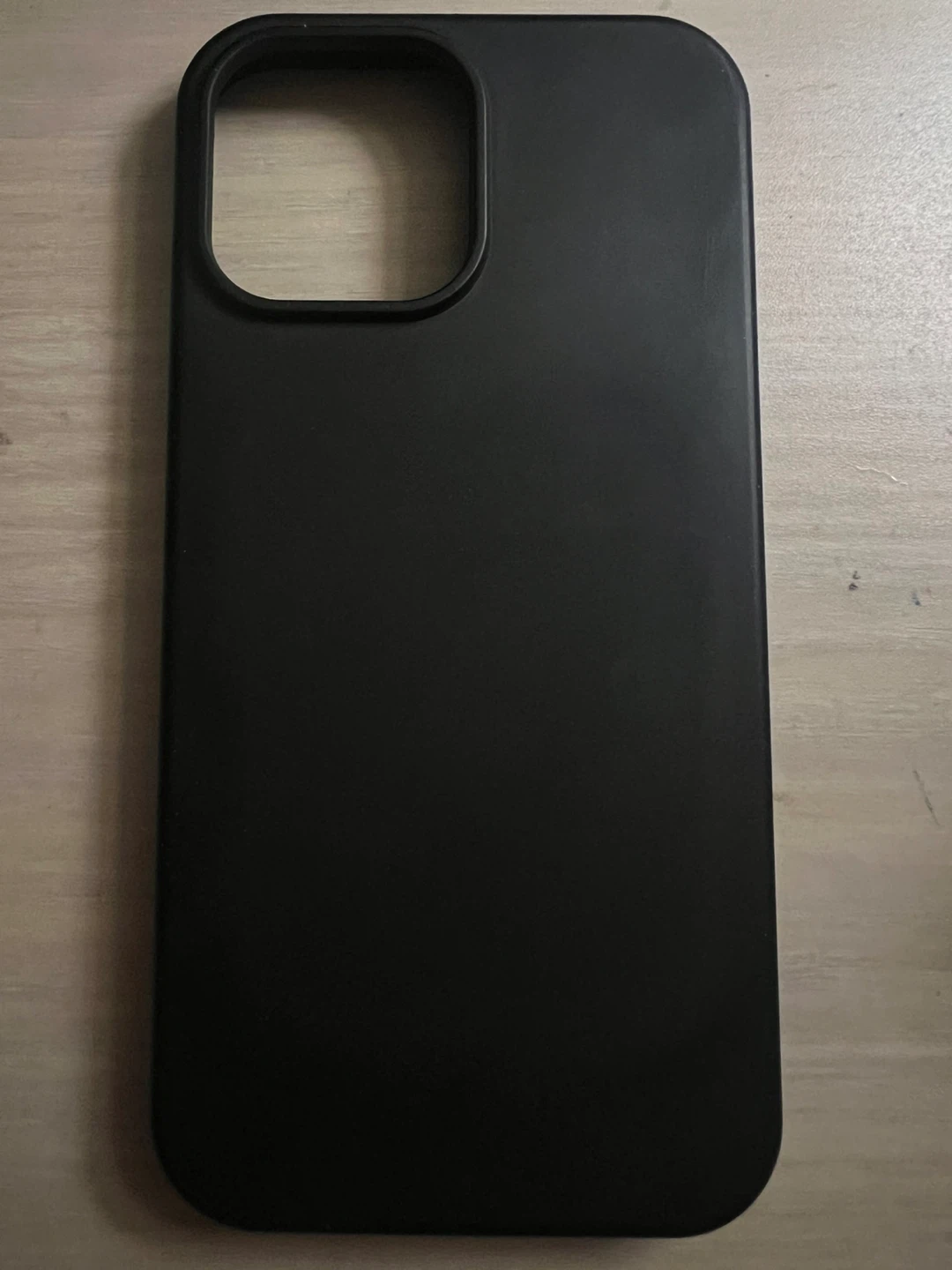 Black Silicone  iPhone 13 pro max Case