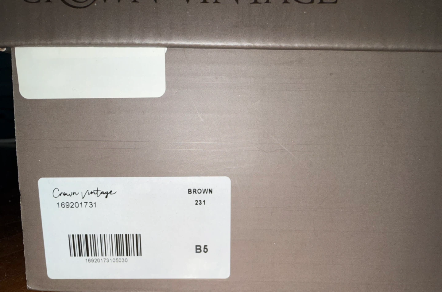 Crown Vintage Brown Boots, Size 6.5-7 - photo 4