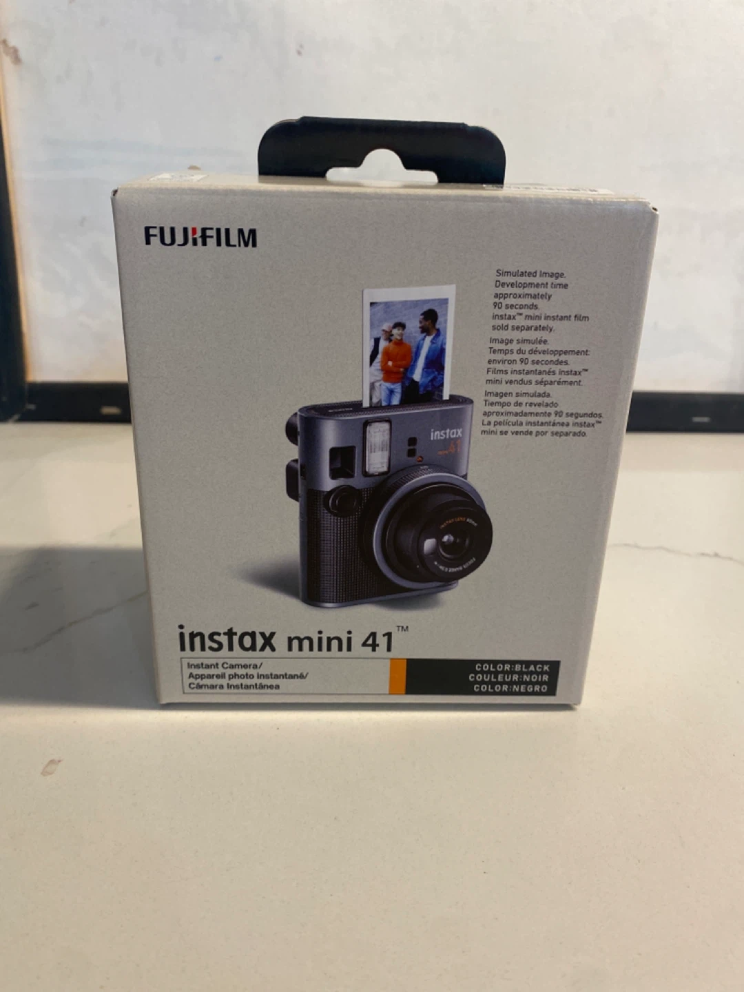 Fujifilm Instax Mini 41 Instant Camera - Black