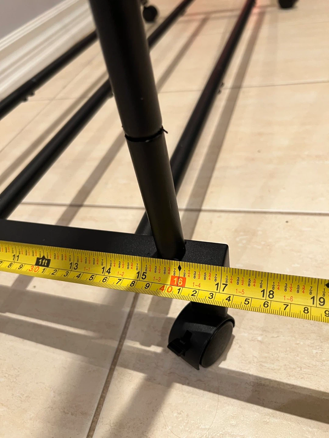 Black Double Rod Clothing Rack - photo 5