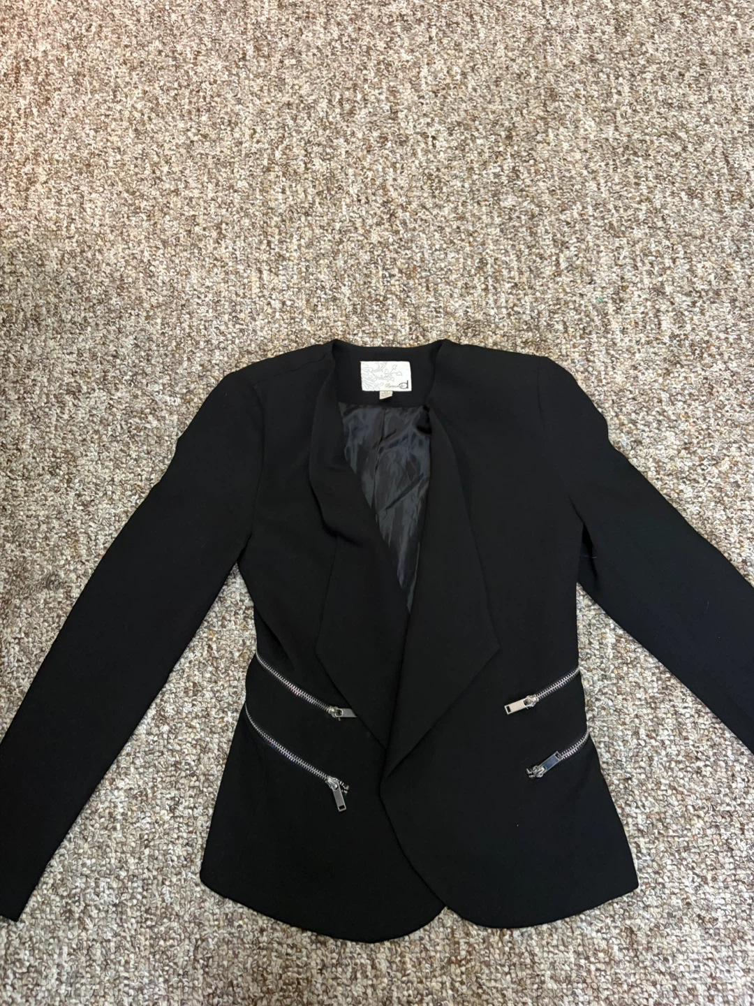 DYNAMITE Black Blazer - Size S - photo 2