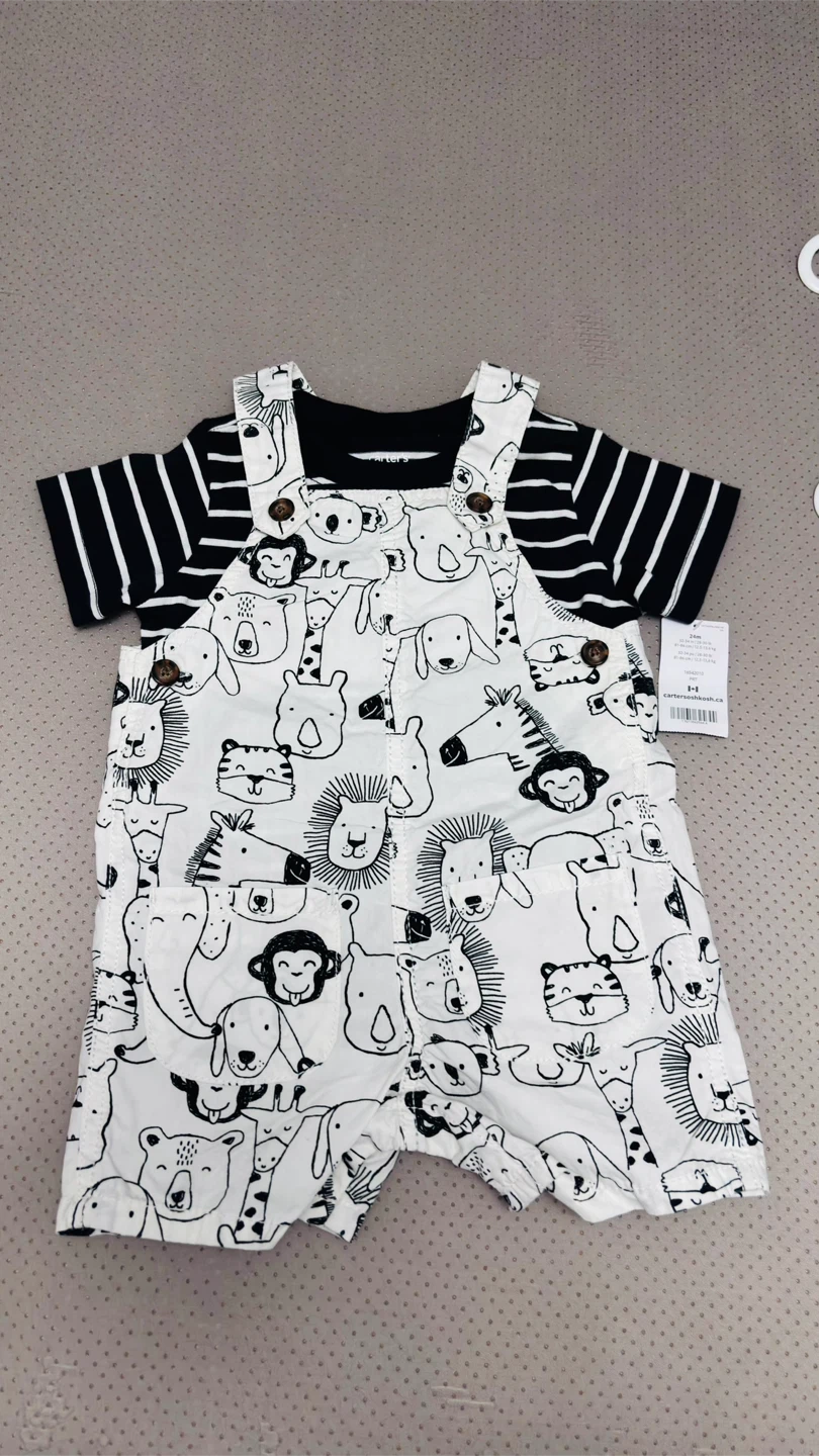 Carter's OshKosh 24M Romper Set - New
