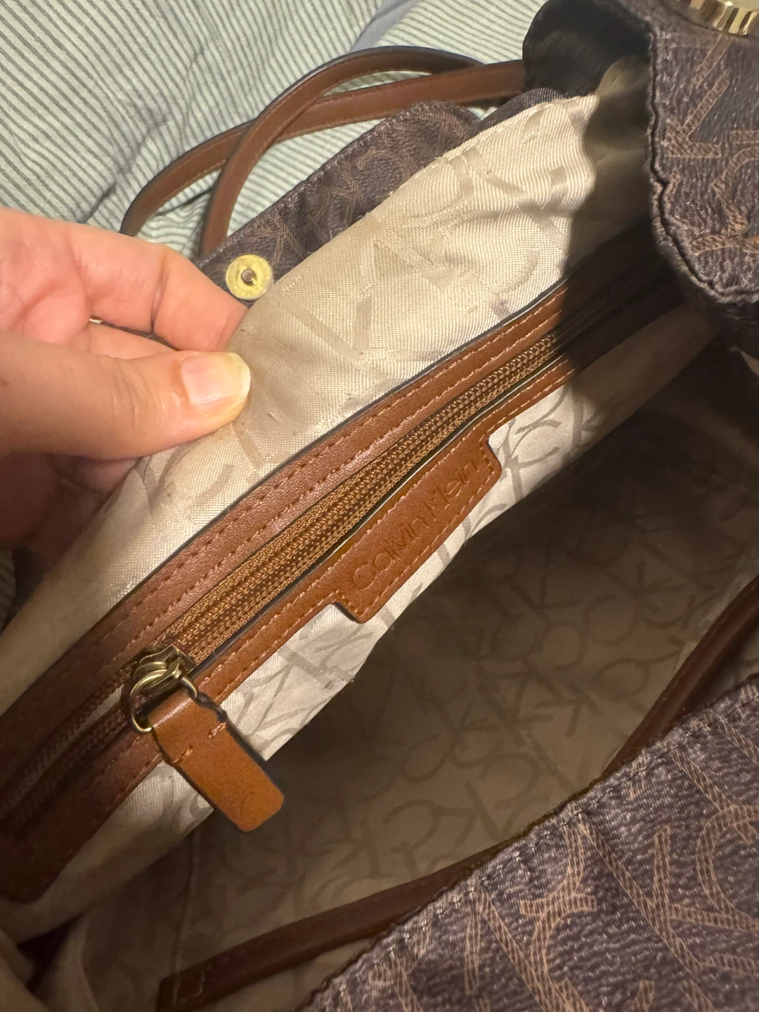 Calvin Klein Brown Backpack - photo 3