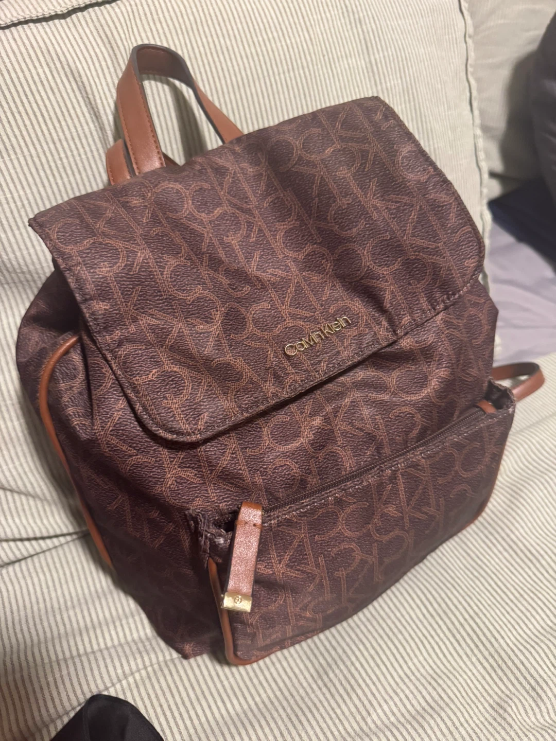 Calvin Klein Brown Backpack
