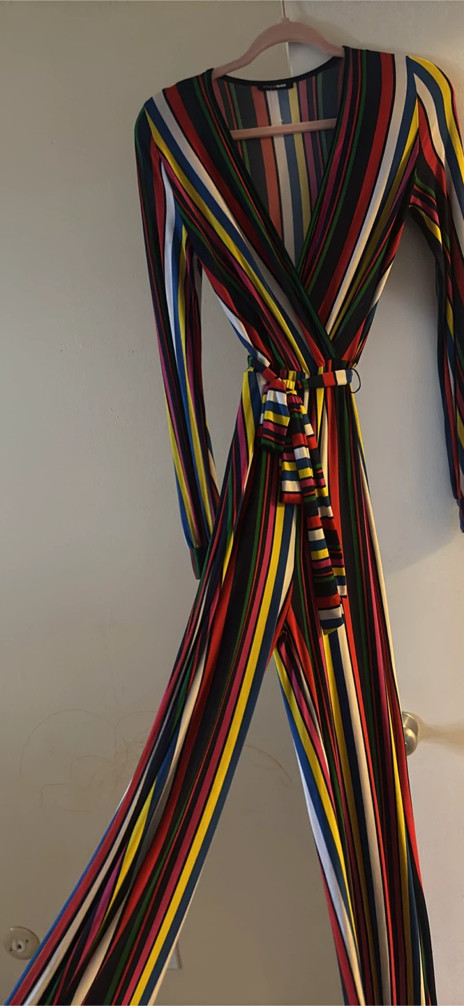 Zara Striped Jumpsuit - photo 2
