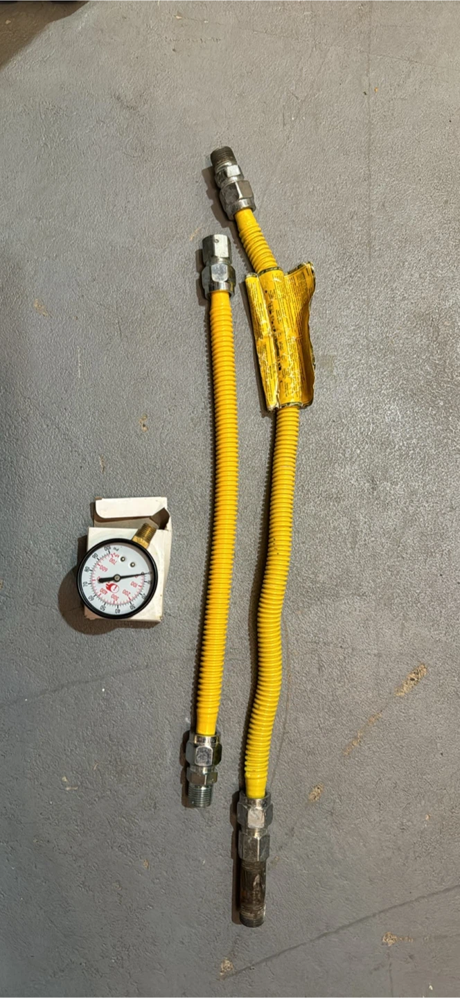 Gas Connector and Dry Pressure Gauge - photo 2