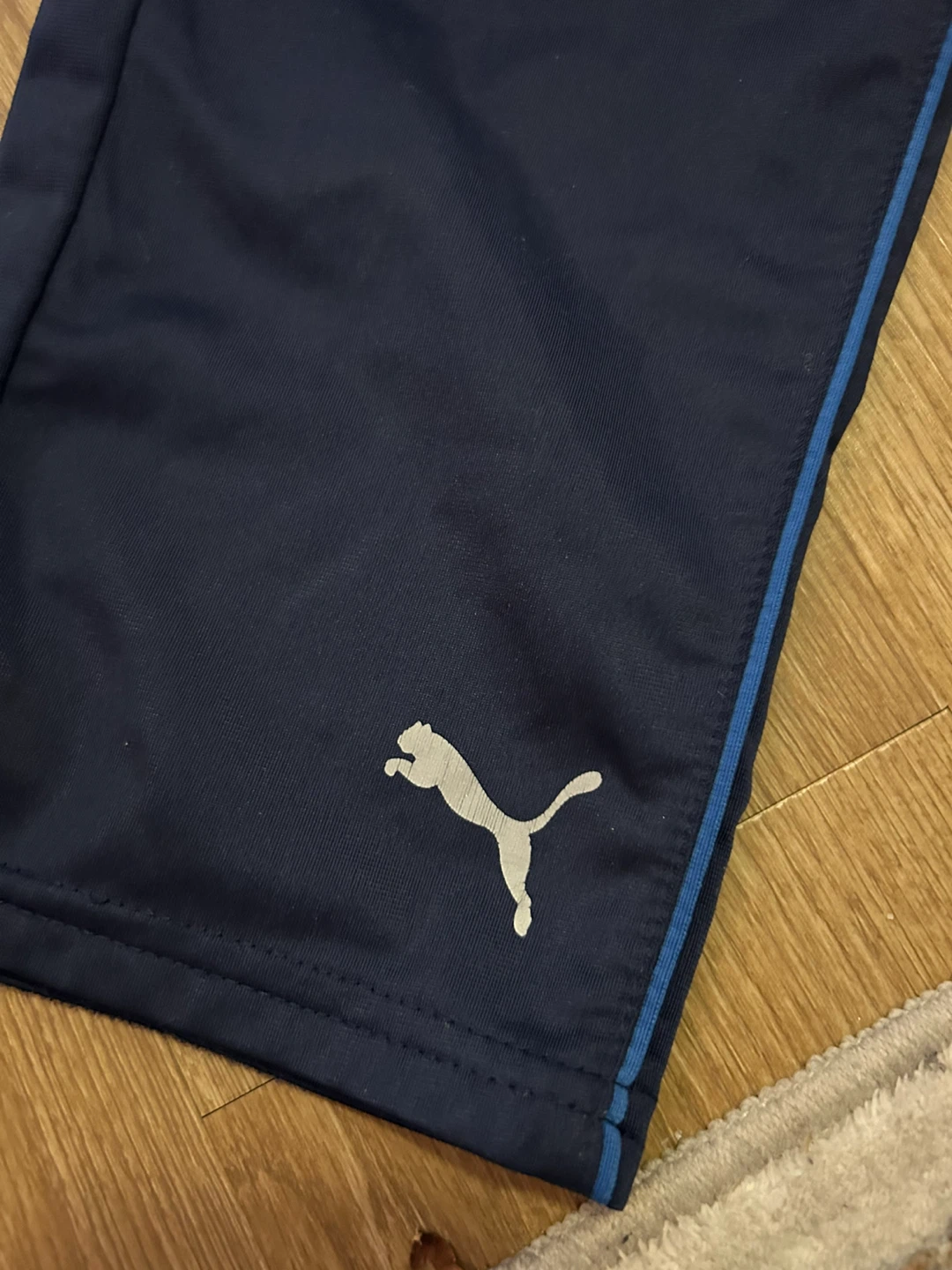 Puma Navy Blue Track Pants - Size XL/TG - photo 4
