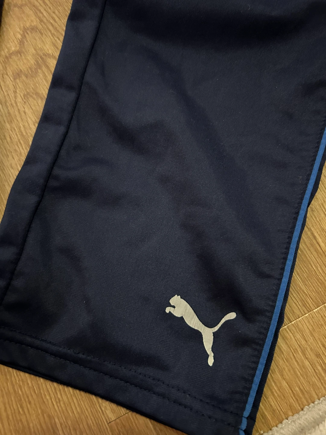 Puma Navy Blue Track Pants - Size XL/TG