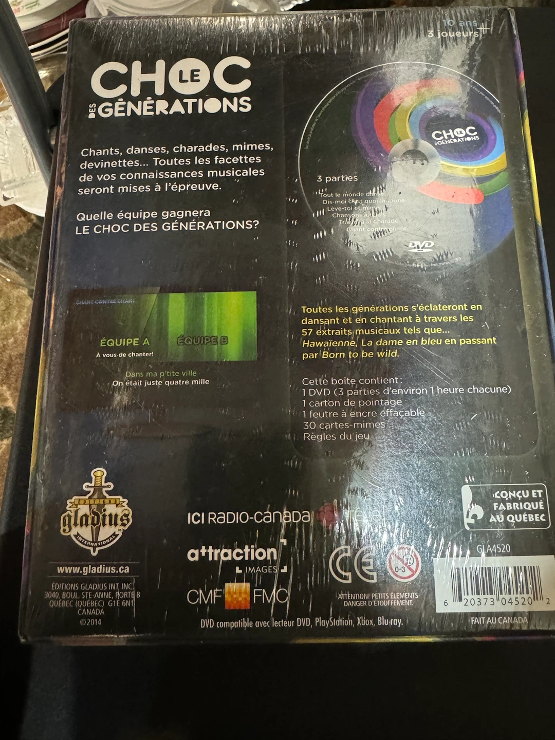CHOC le Générations DVD Game - New! - photo 3