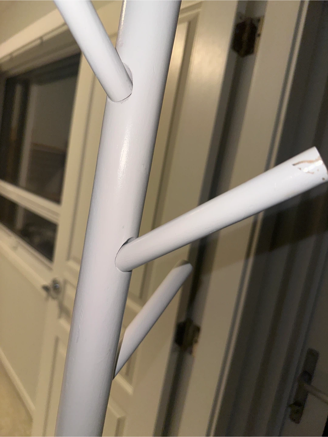 White Coat Rack Stand - photo 3