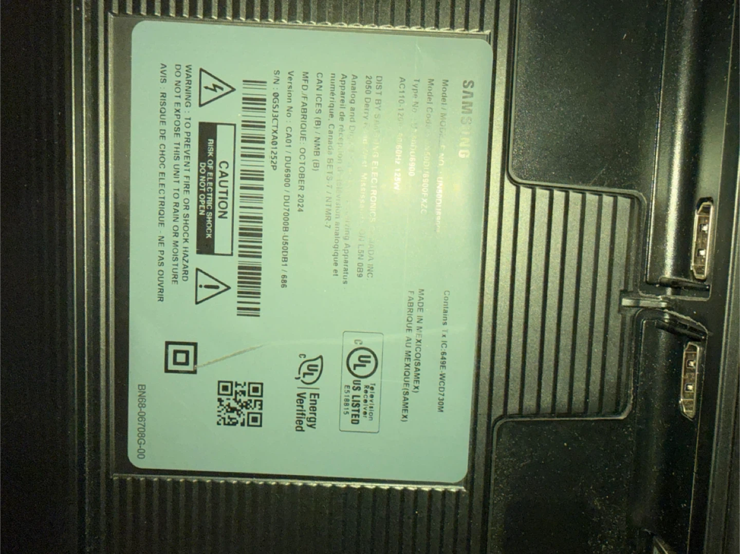 Samsung 50” 4K UHD Smart TV - photo 5
