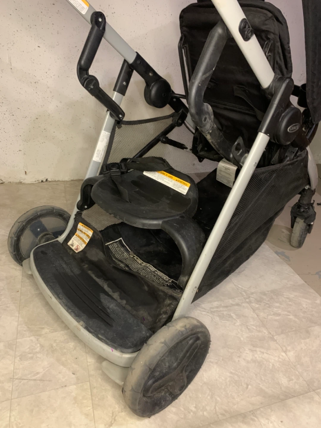 Sit and stand Graco Stroller Black - baby & kids - photo 4