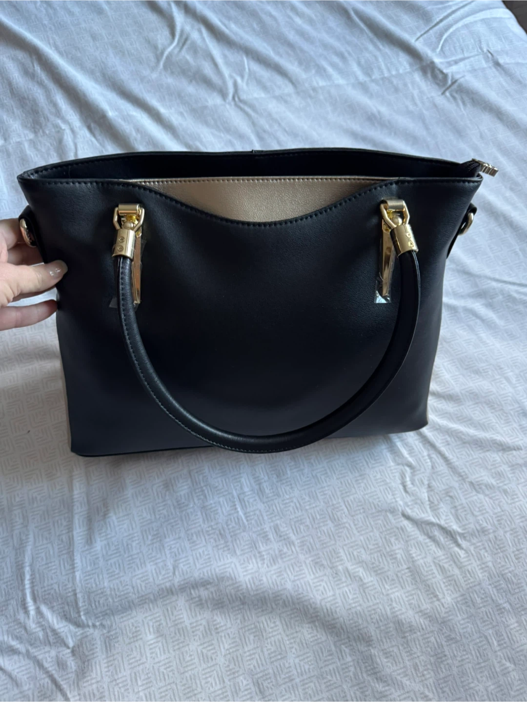 Black & Gold Tote Bag - photo 2