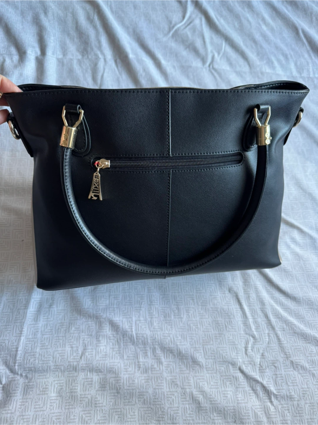 Black & Gold Tote Bag