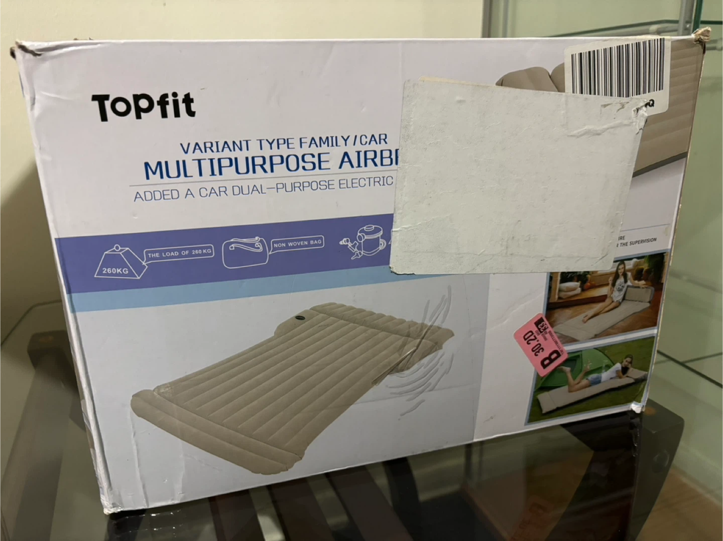 Topfit Multipurpose Airbed - Car/Family