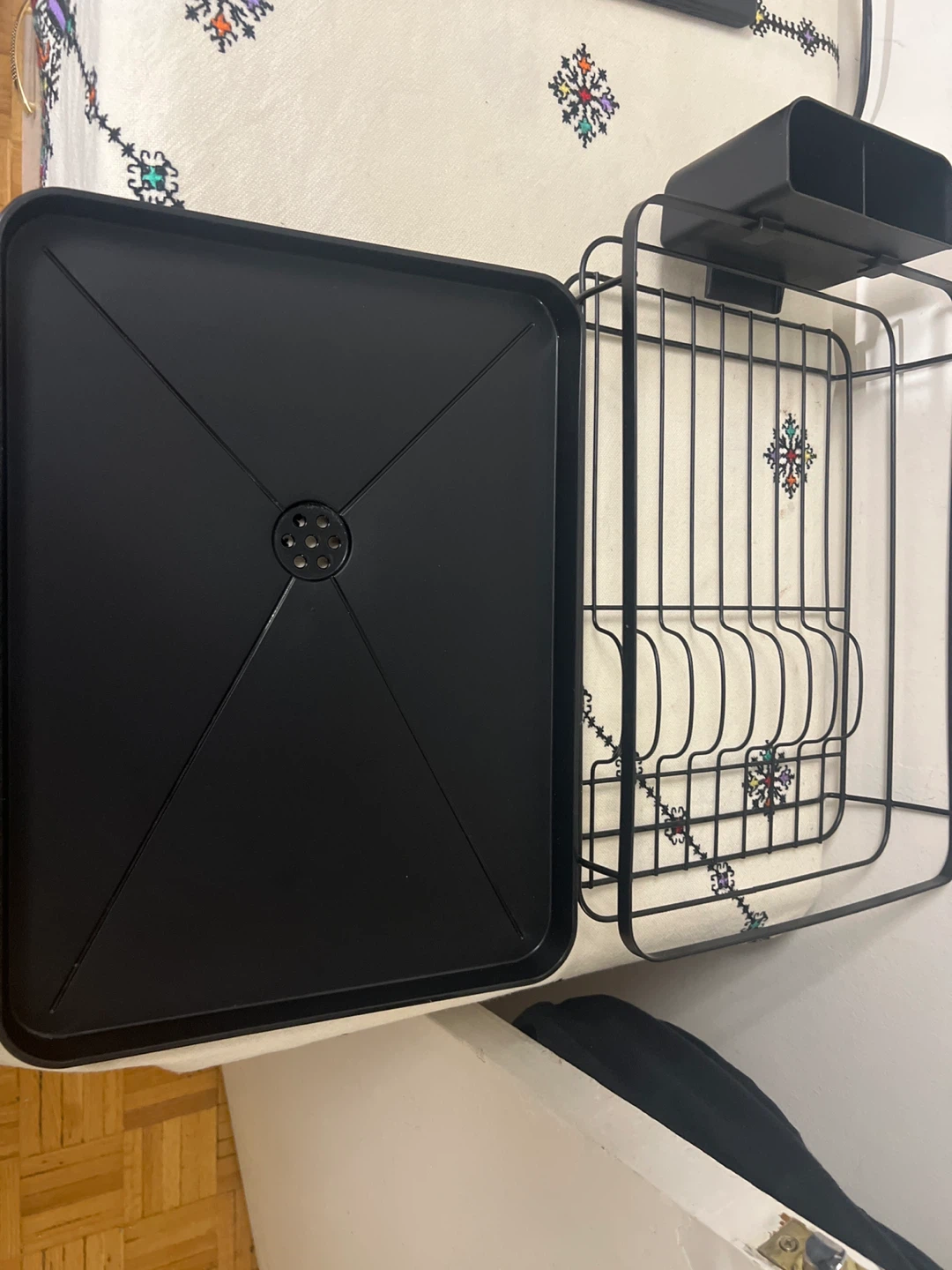 Black Dish Drying Rack - photo 3