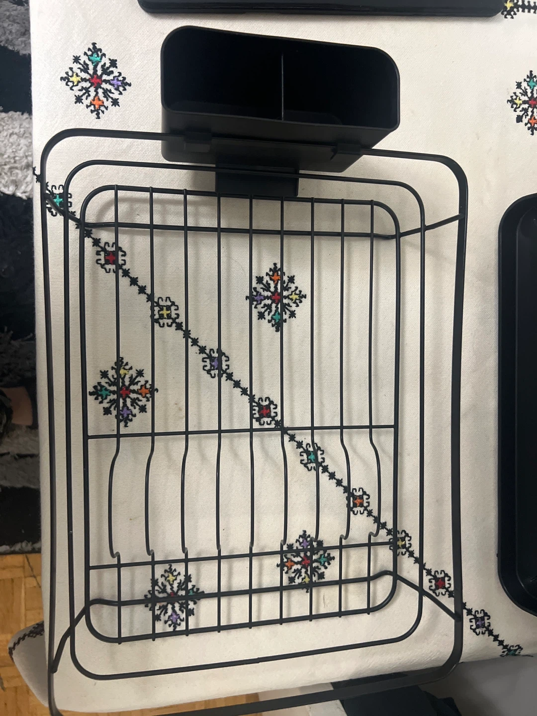 Black Dish Drying Rack - photo 2