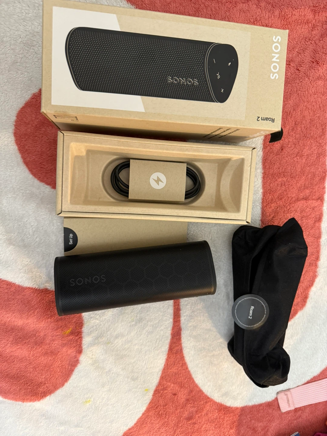 New Sonos Roam 2 Ultra Portable Smart Speaker - Black