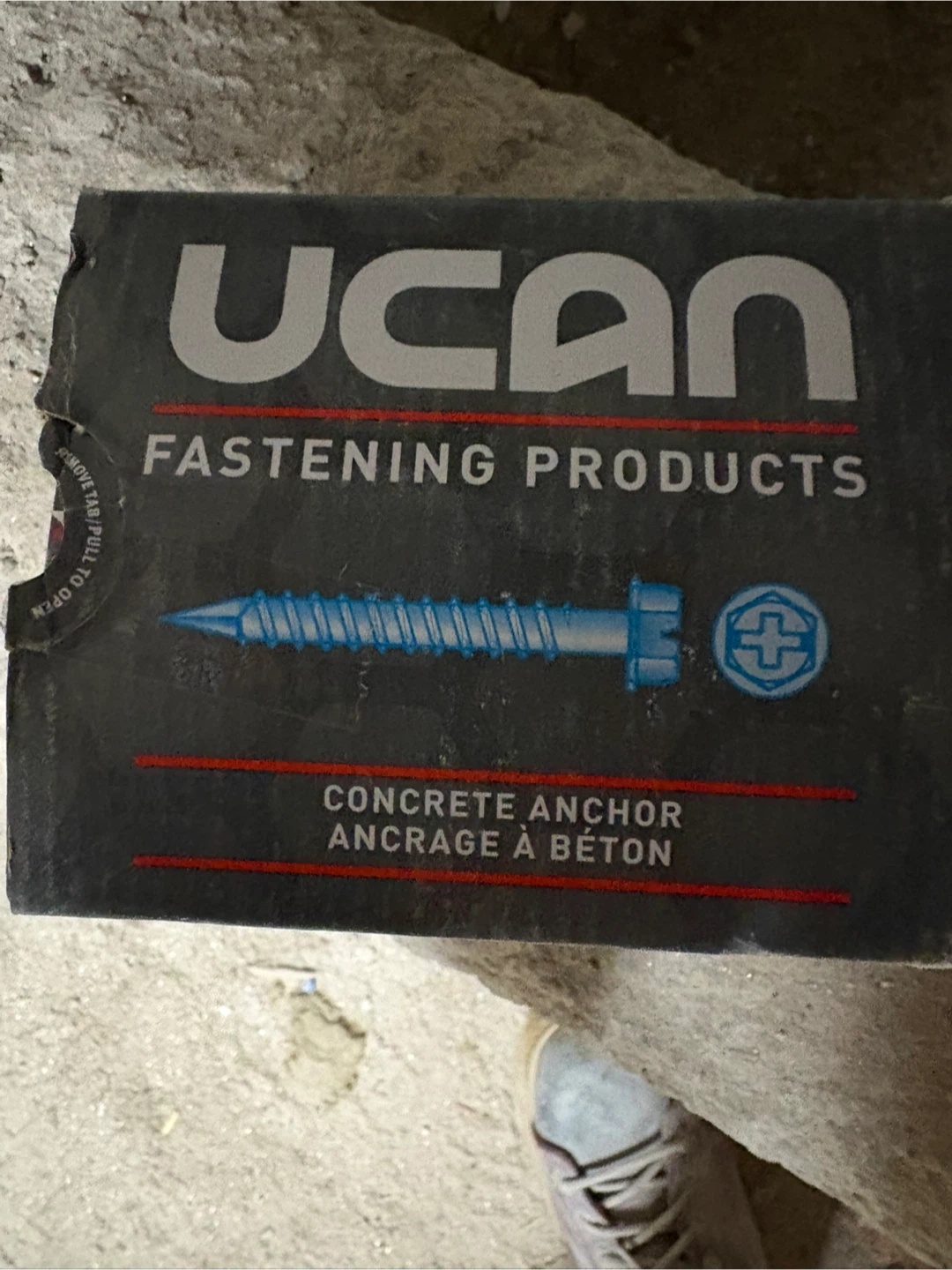 UCAN Fastening Products Concrete Anchors 1/4 x 3-1/4" - photo 2