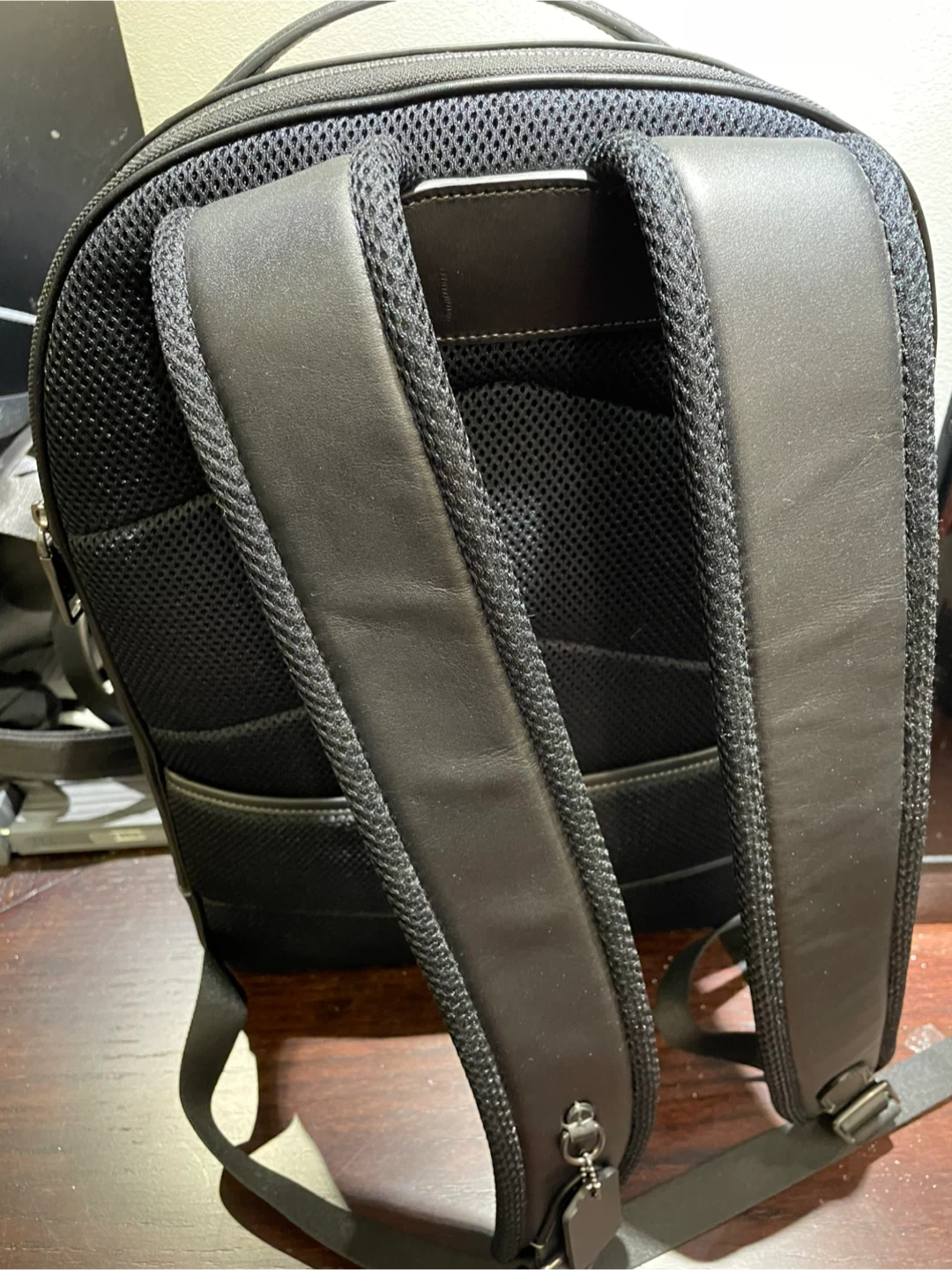 Coach Black Leather Backpack - photo 4