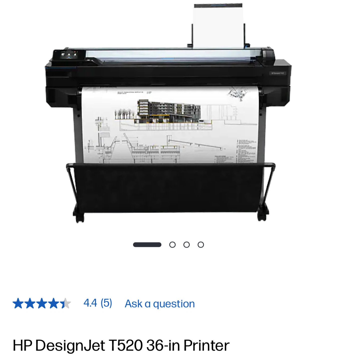 HP DesignJet T520 36-in Printer - photo 3