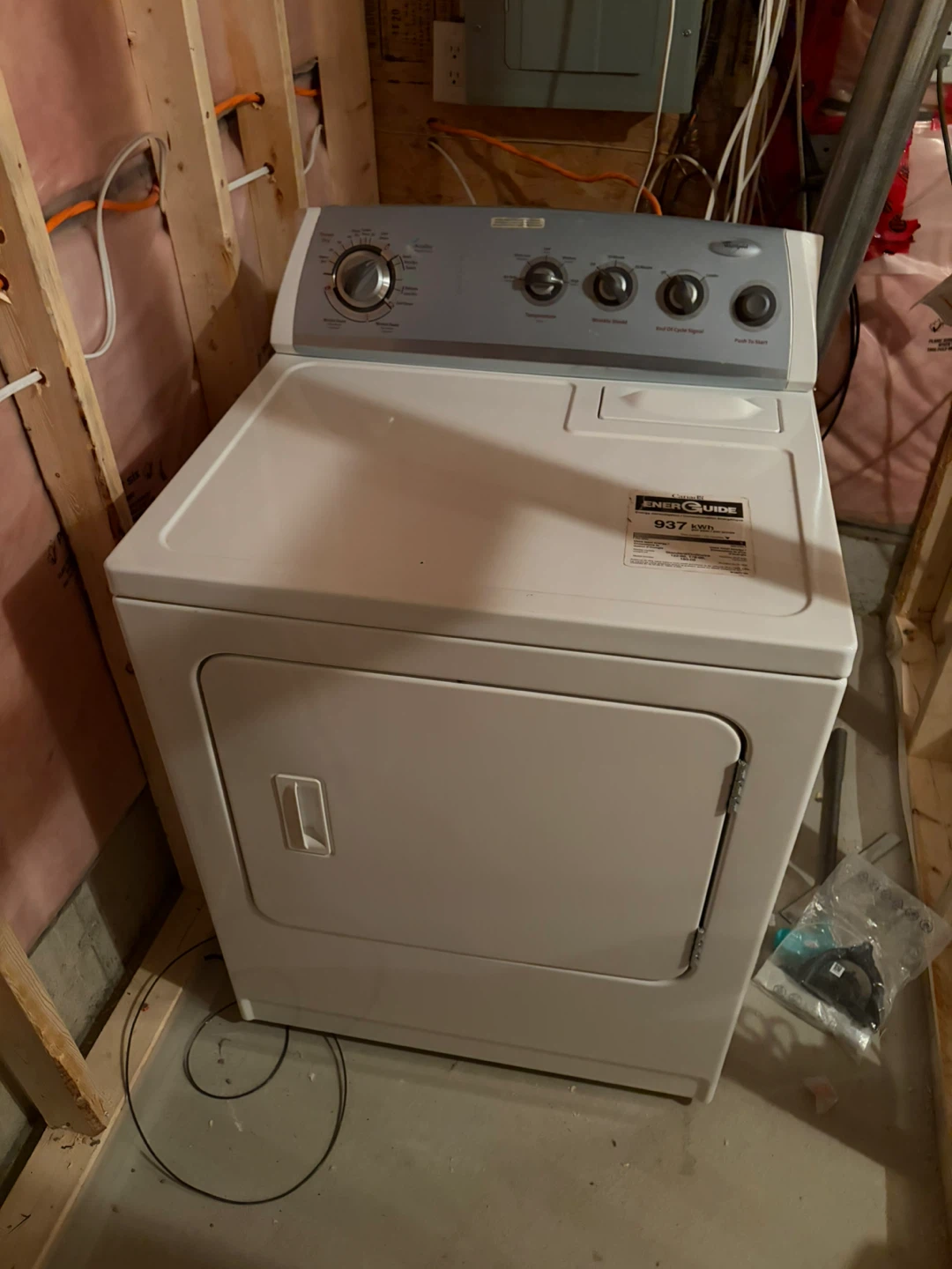 Whirlpool Dryer - White