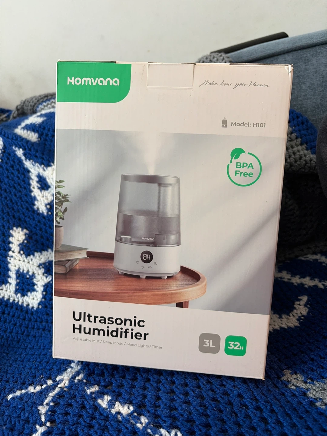 New Homvana H101 Ultrasonic Humidifier - photo 2