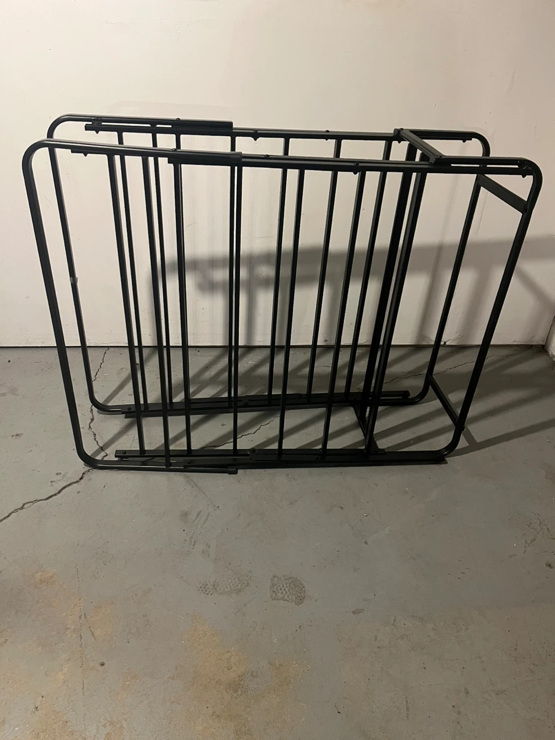 Black Metal Twin  Bed Frame - photo 3