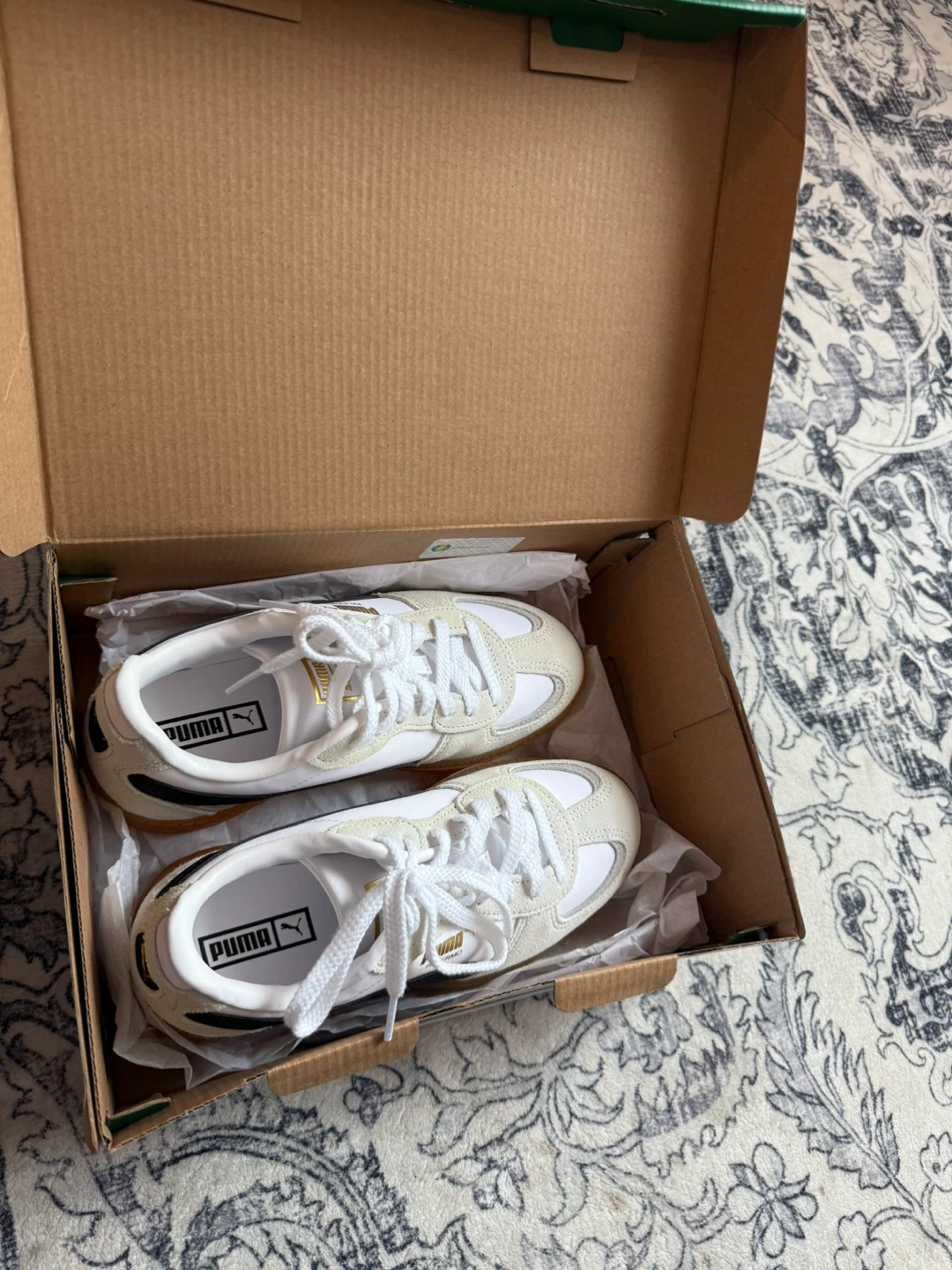 Puma Palermo OG cream/Black Shoes - photo 5