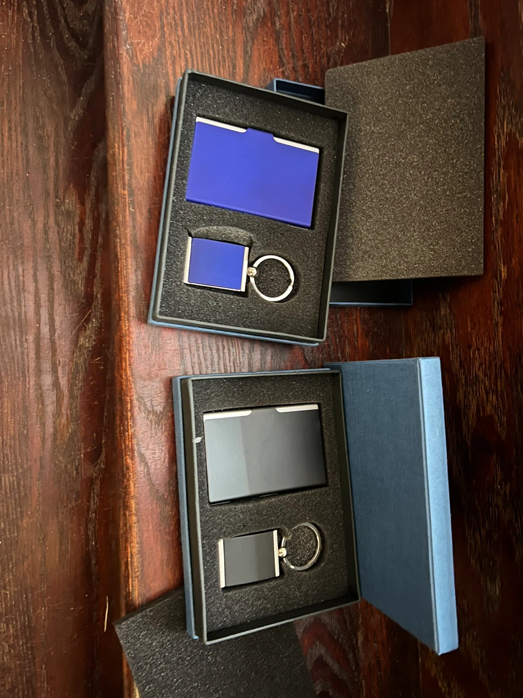 Card Holder & Keychain Set