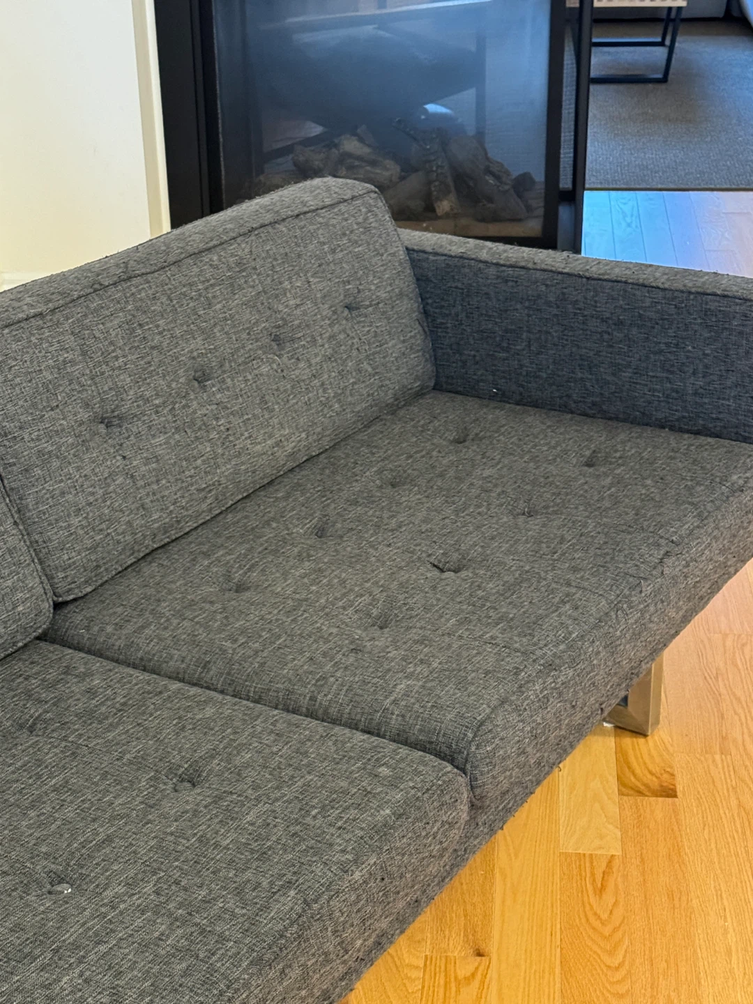 Grey couch - FREE - photo 2