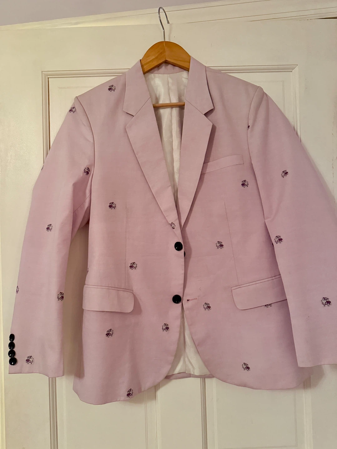 French Crown Pink Blazer Size 40