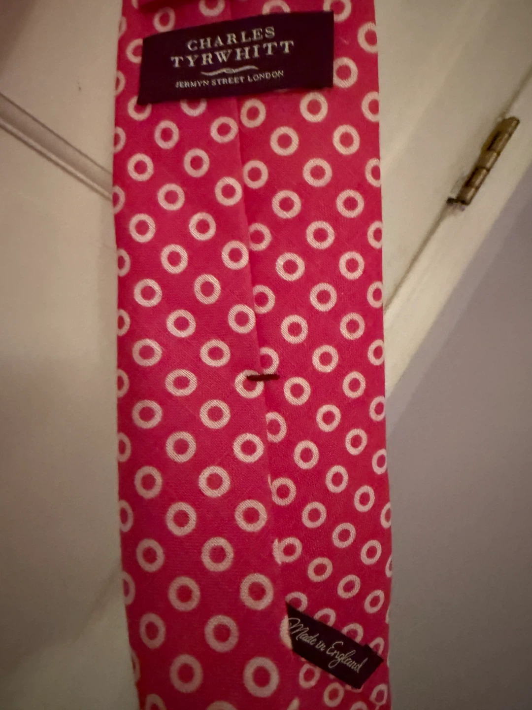 Charles Tyrwhitt Pink Polka Dot Tie - photo 2