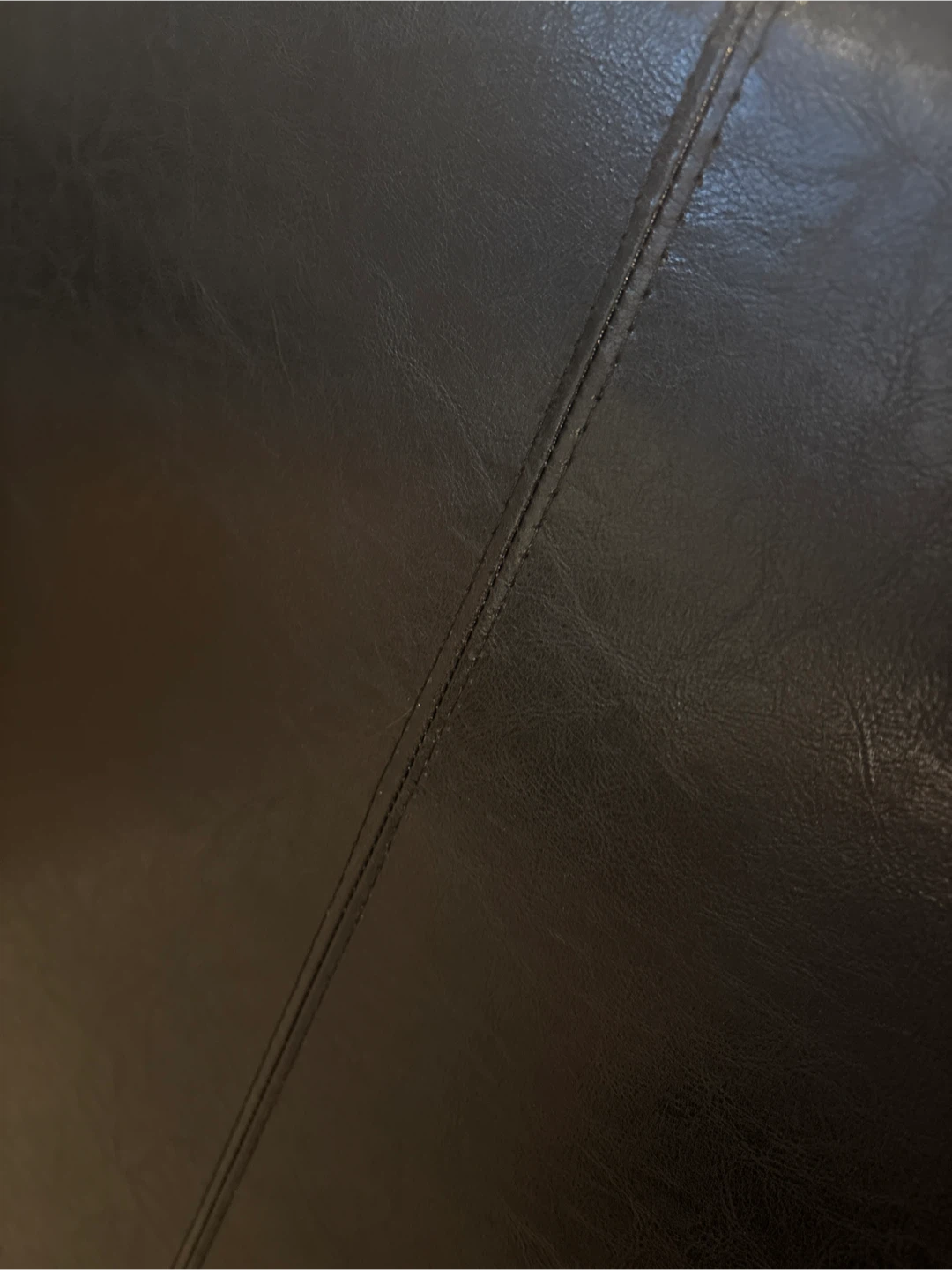 Queen Dark Brown Leather Headboard - photo 5