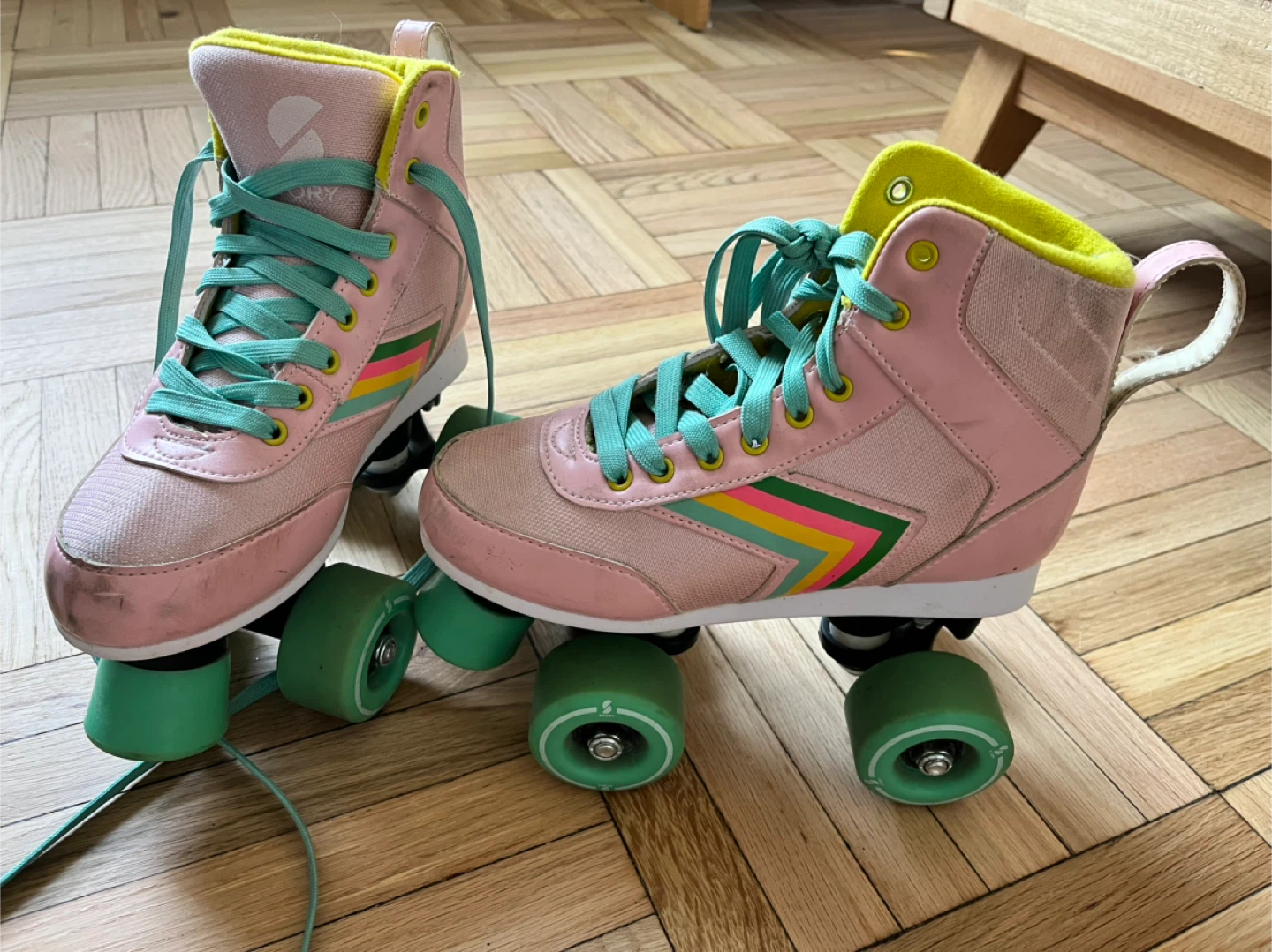Story Roller Skates - Pink & Green - photo 5