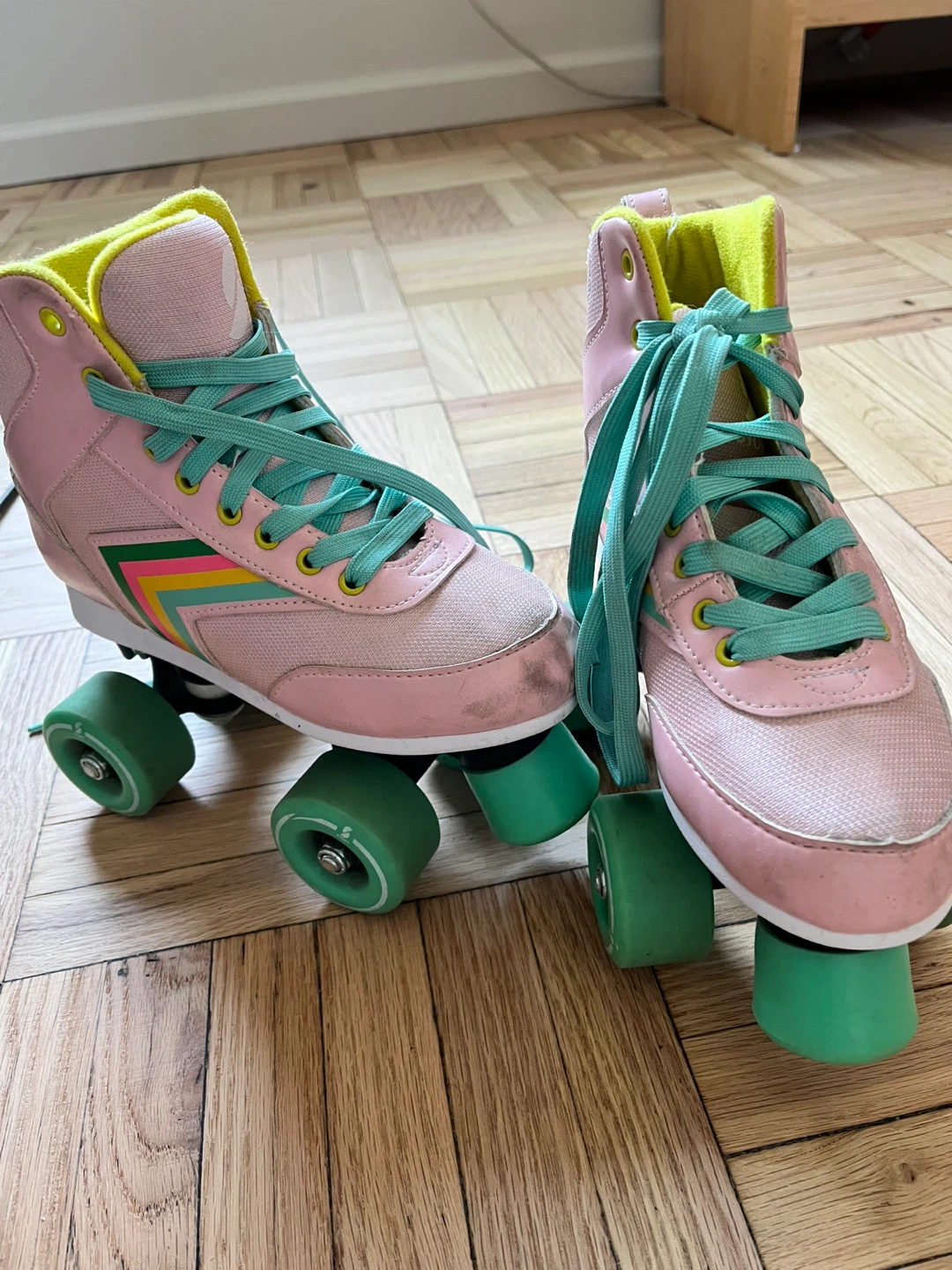 Story Roller Skates - Pink & Green - photo 2