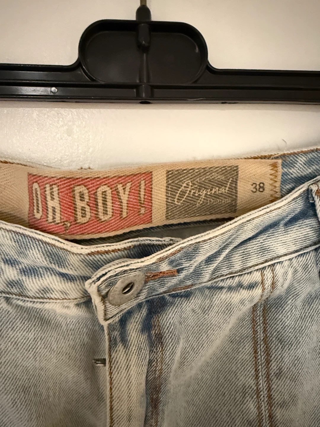 OH, BOY! Denim Mini Skirt - Size 38 - photo 2