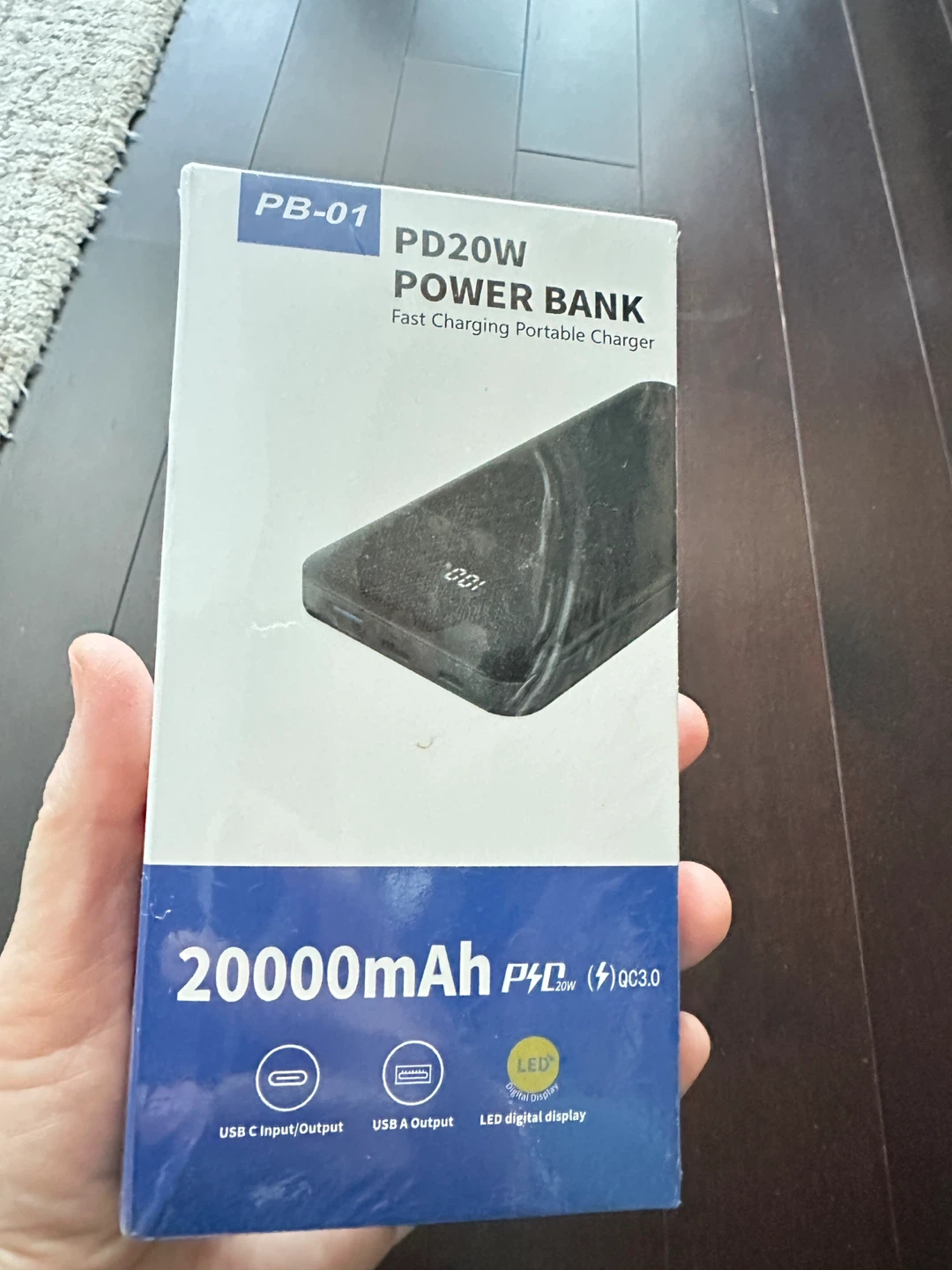 PD20W Power Bank 20000mAh New