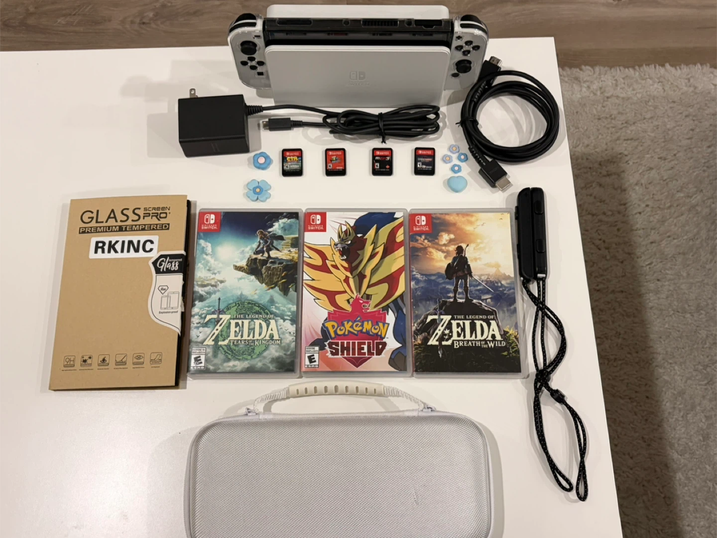 Nintendo Switch OLED with Games & Accessories
