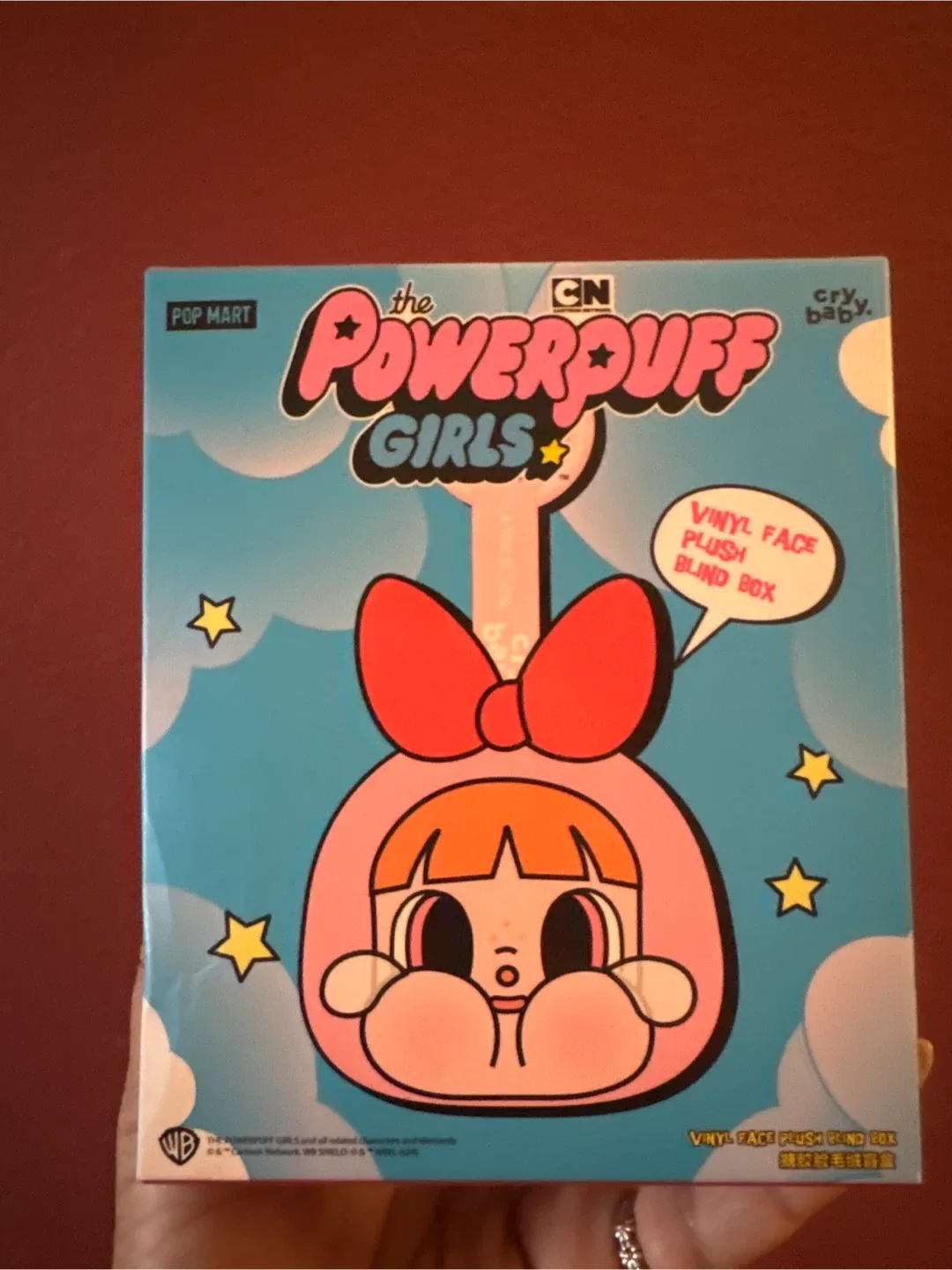 Authentic Crybaby x Powerpuff Girls Vinyl Face Plush Blind Box