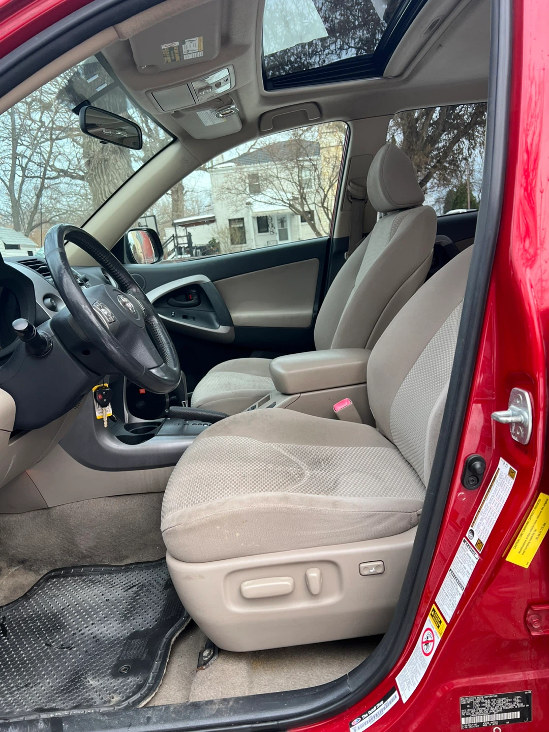 Red 2008 Toyota RAV4 Limited - photo 4