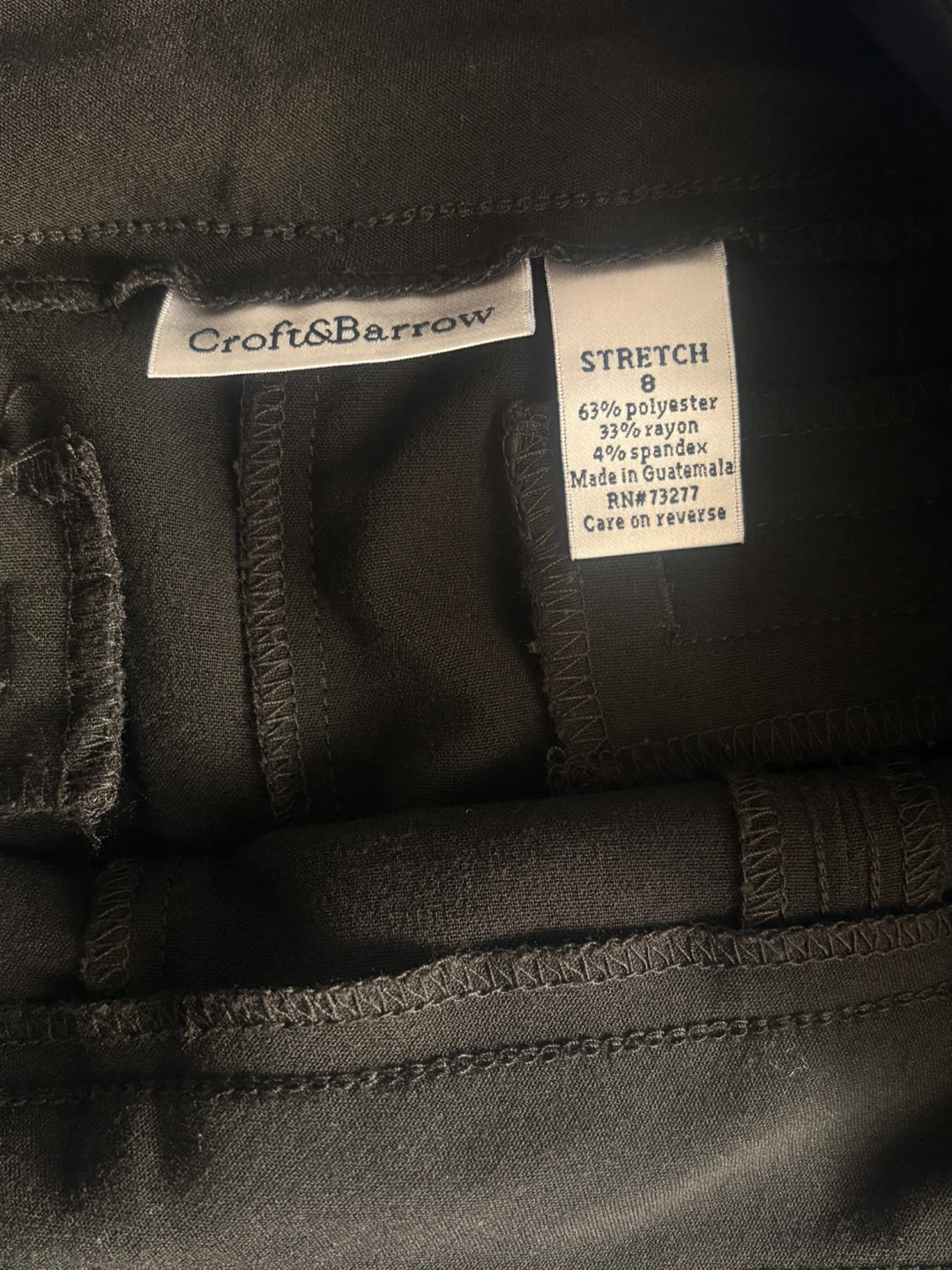 Croft & Barrow Stretch Pants - Size 8 - photo 2
