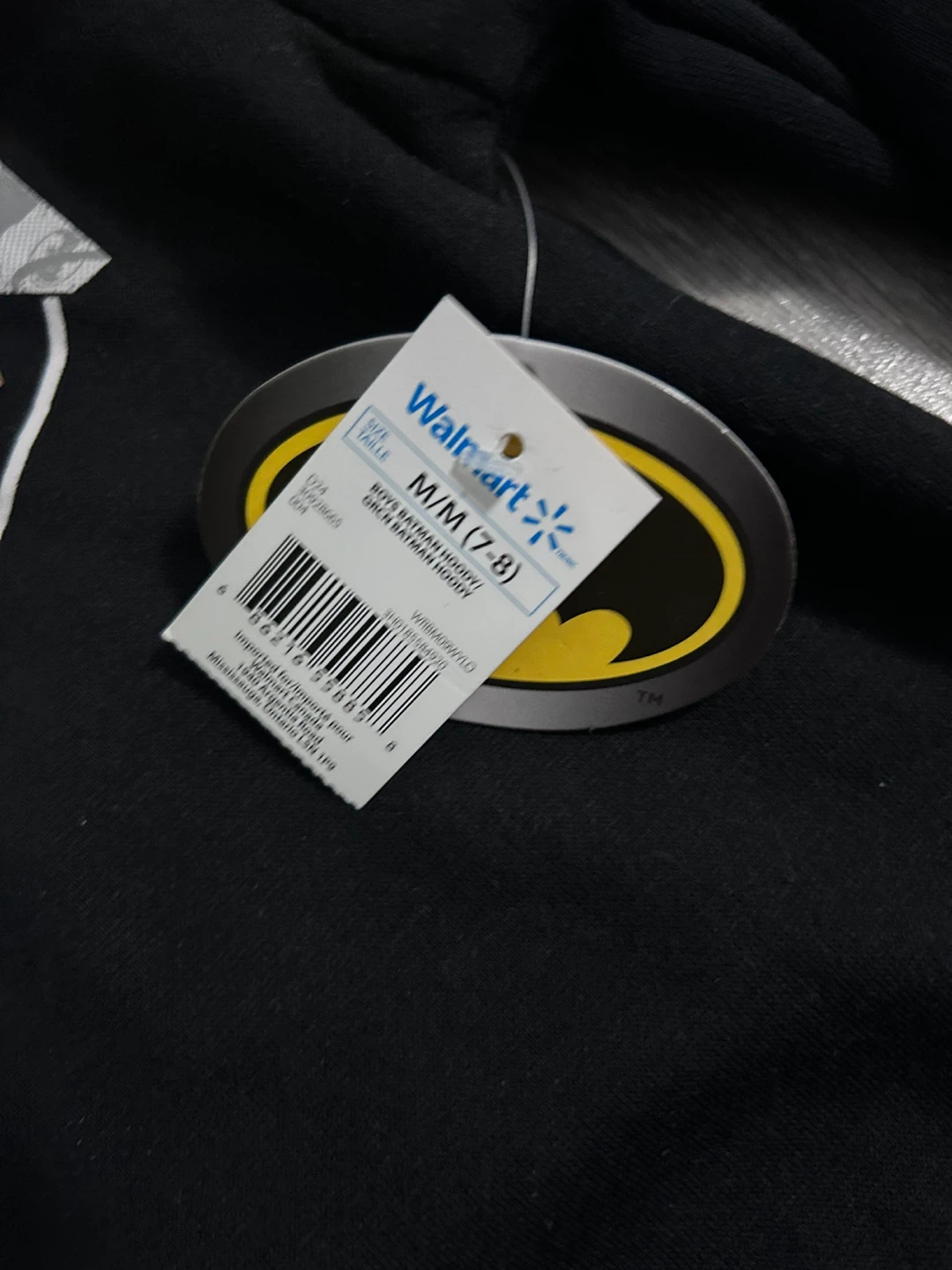 New Batman Hoodie - Size M (7-8) - photo 2